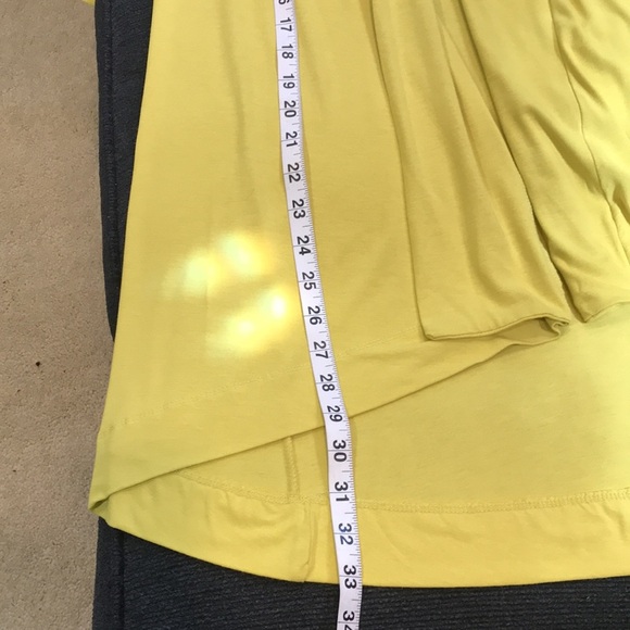 INC International Concepts Yellow Open Front Lightweight Cardigan Sweater-Size S - Picture 9 of 9